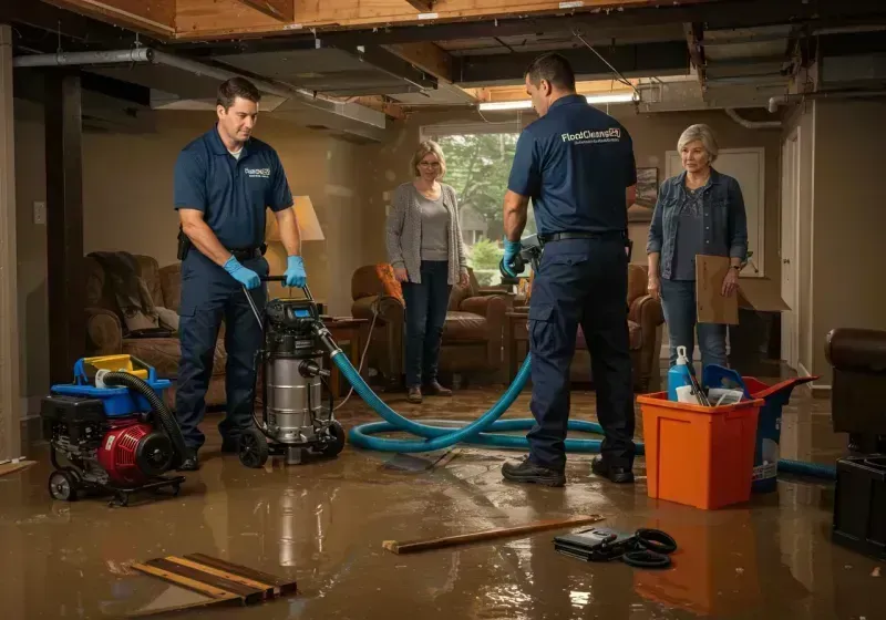 Basement Water Extraction and Removal Techniques process in Leesburg, OH